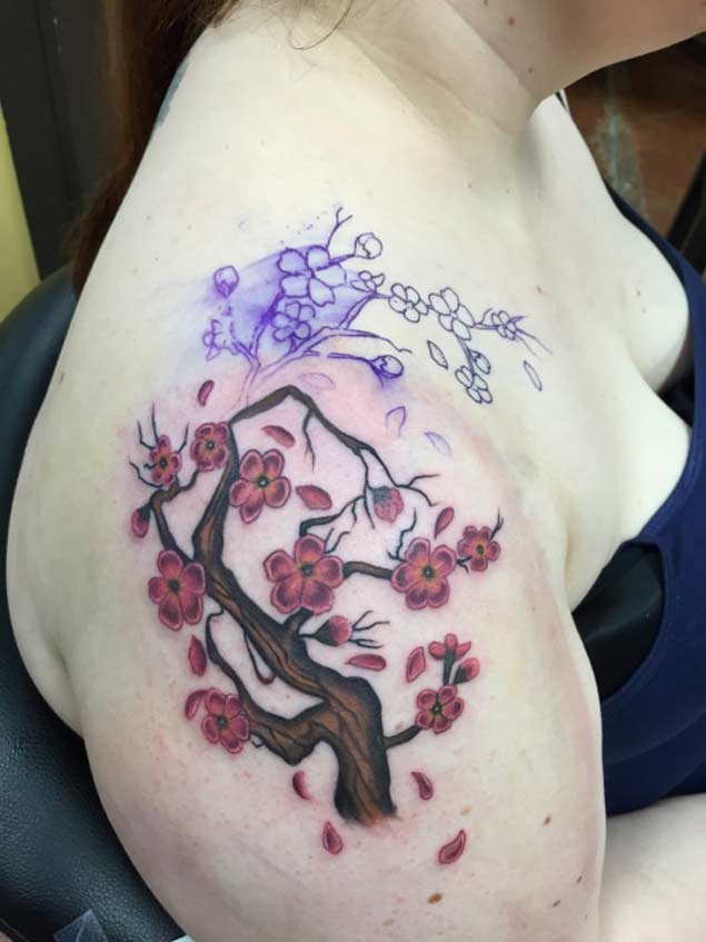 best-cherry-blossom-tattoos