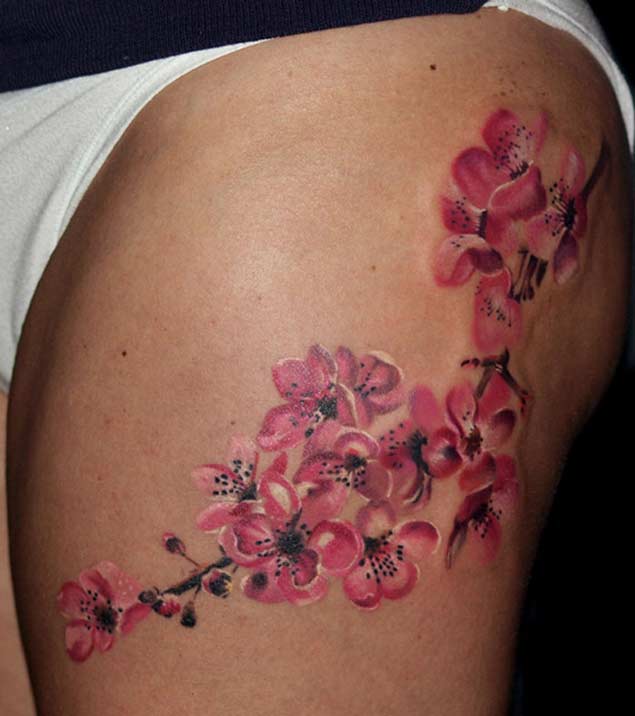 cute-cherry-blossom-tattoo