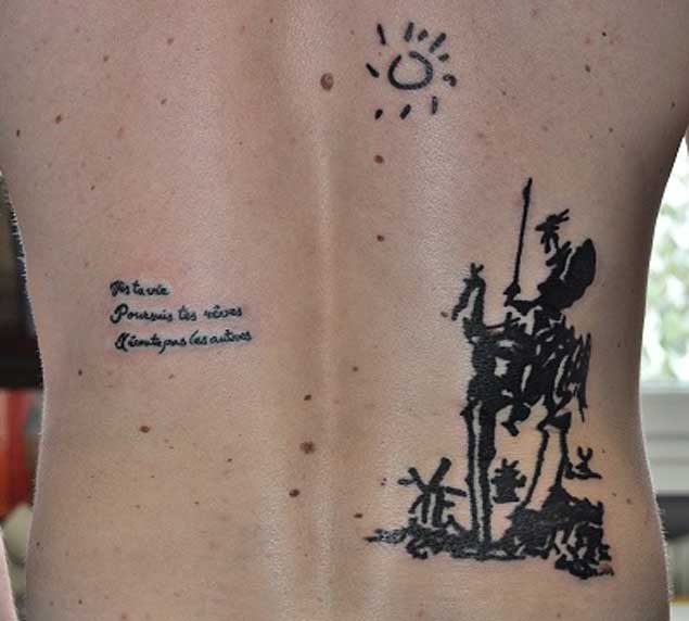 Don Quixote Quote Tattoo