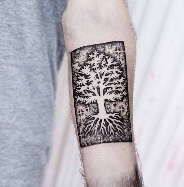 forearm-tree-tattoo