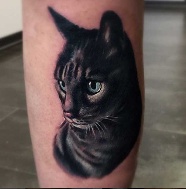 35 Unbelievable Cat Tattoos That Are Guaranteed To Leave You Thoroughly Impressed - TattooBlend