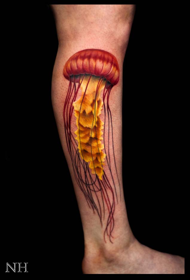 40 Magnificent Jellyfish Tattoos - TattooBlend