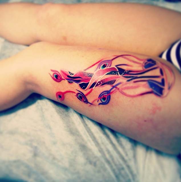 jellyfish-leg-tattoo