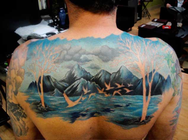 Landscape Tattoo