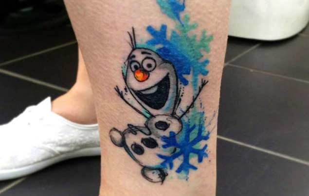 olaf-frozen-tattoo