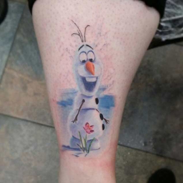 olaf-frozen-tattoo
