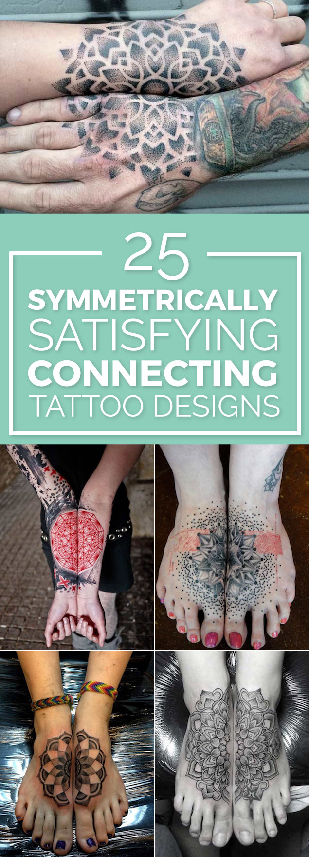 Symmetrical Tattoo Designs you NEED to see