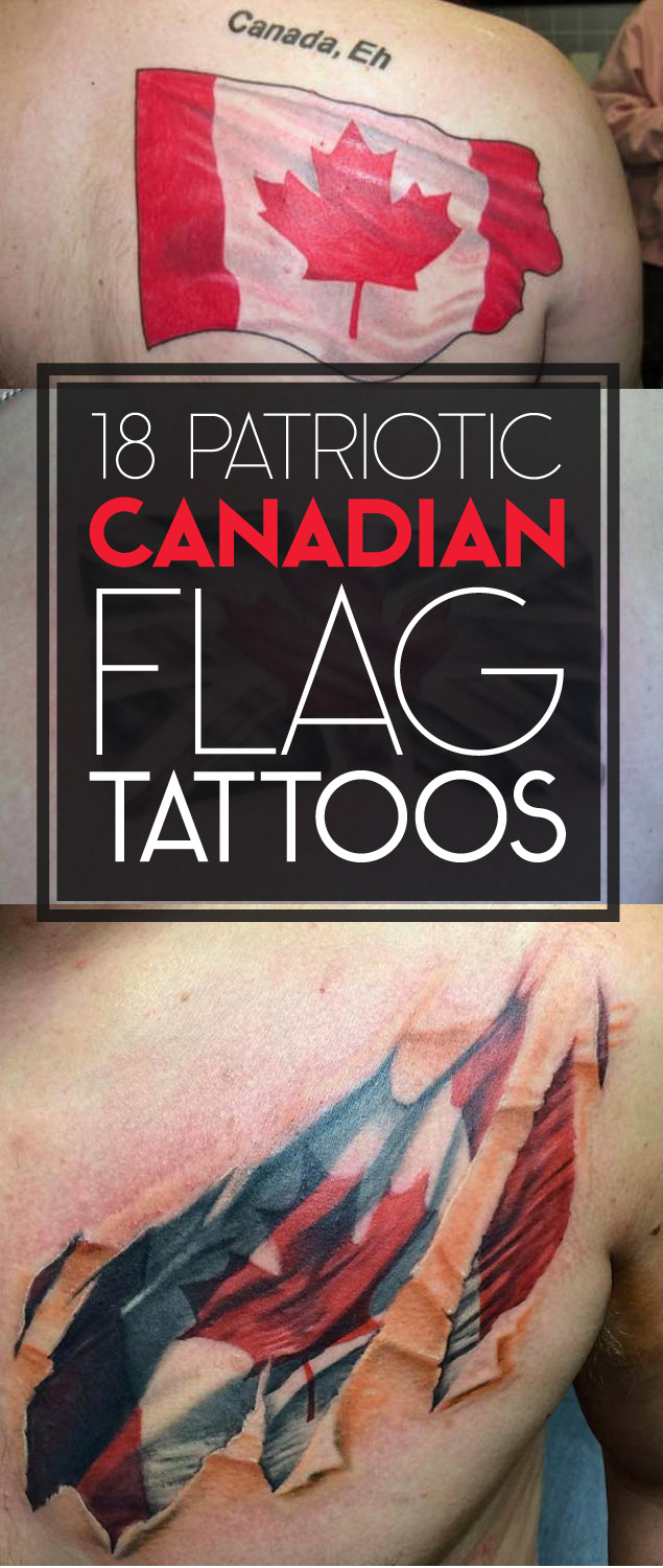Patriotic-Canadian-Flag-Tattoos
