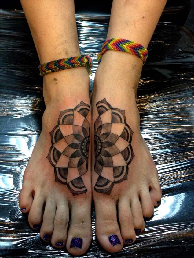 Symmetry Tattoo by Sarah Herzdame