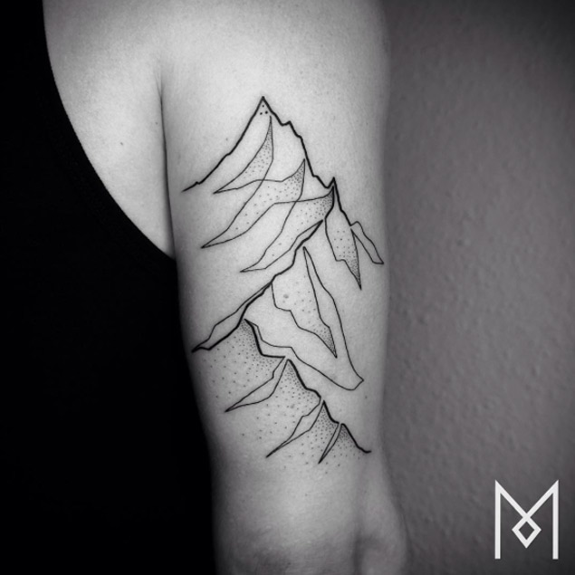 25 Breathtaking Mountain Tattoos That Flat Out Rock - TattooBlend