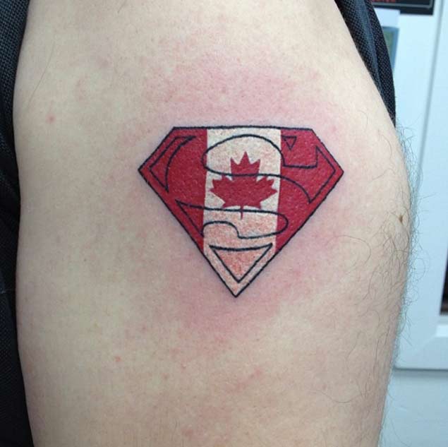 canadian-flag-tattoo