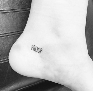 40 Tiny One Word Tattoos by NYC Artist Jon Boy - TattooBlend