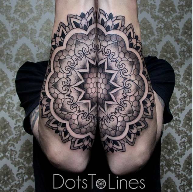 Geometric Symmetry Tattoo by Chaim Machlev