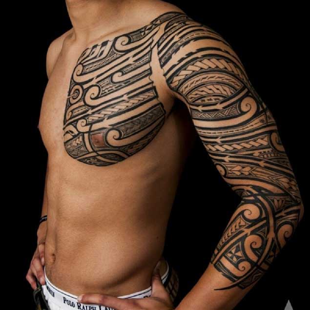 Wicked Tribal Tattoo by Kenny Brown