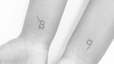 molecule tattoos