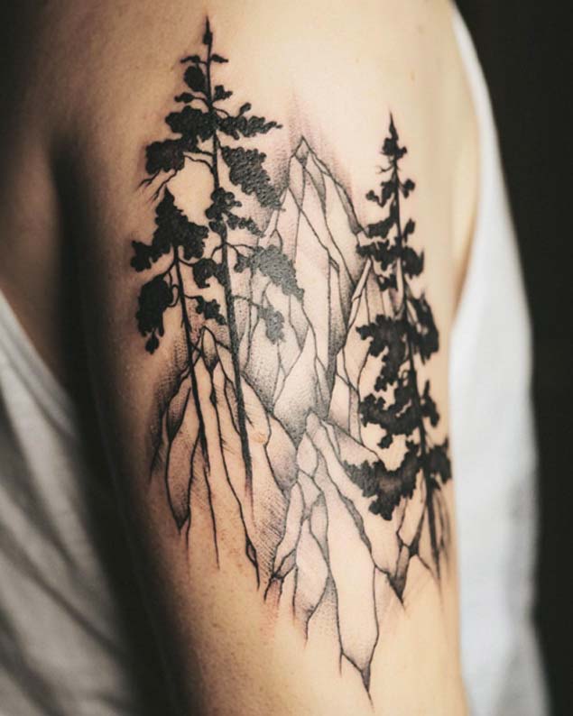 mountains-tattoo