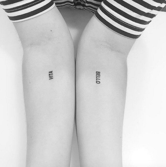40 Tiny One Word Tattoos by NYC Artist Jon Boy - TattooBlend
