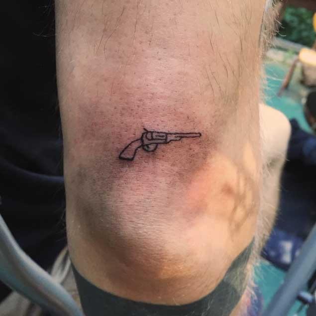 Tiny Gun Tattoo