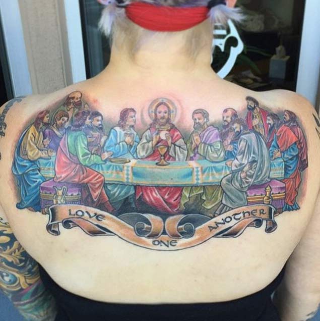 the-last-supper-color-tattoo