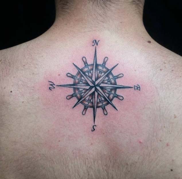 Compass Tattoo by Ali Baba