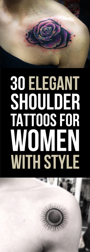 30 Elegant Shoulder Tattoos for Women With Style - TattooBlend