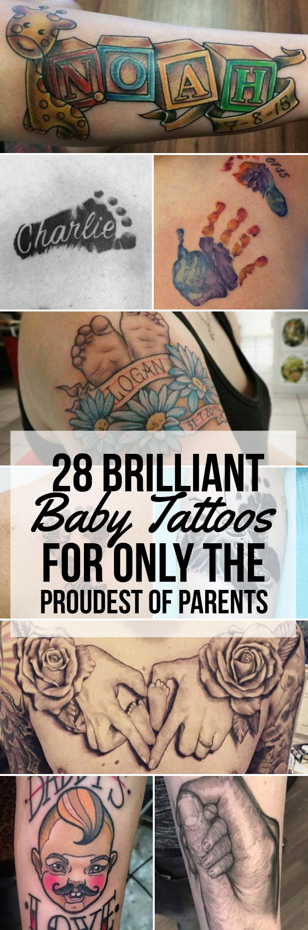 28 Brilliant Baby Tattoos For Only The Proudest Of Parents Tattooblend