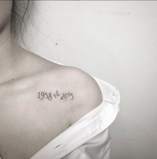 Remember The Date Tattoo by Pink Tattoos
