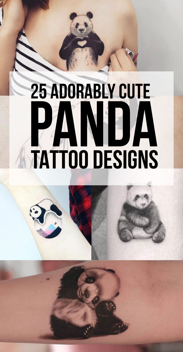 Panda Tattoo Designs & Ideas