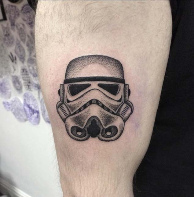 Stormtrooper Star Wars Tattoo by Lauren Marie Sutton