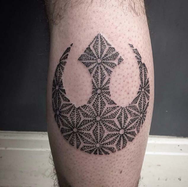 Rebel Alliance Star Wars Tattoo by Joshua