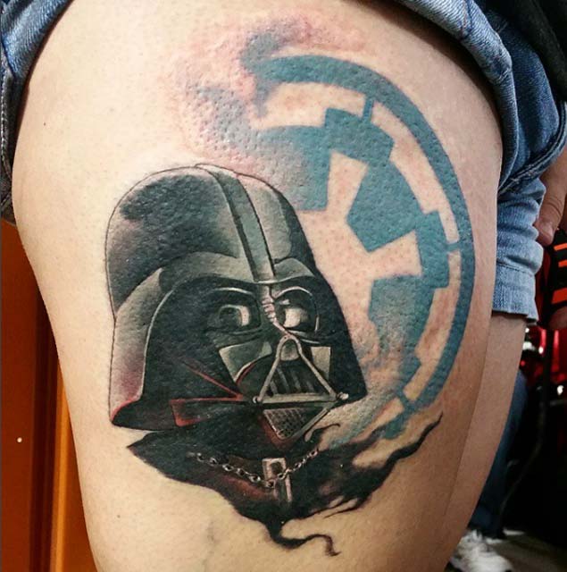 Galactic Republic Star Wars Tattoo by Sarah Miller