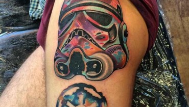 Stormtrooper Star Wars Tattoo Design by Andrew Marsh