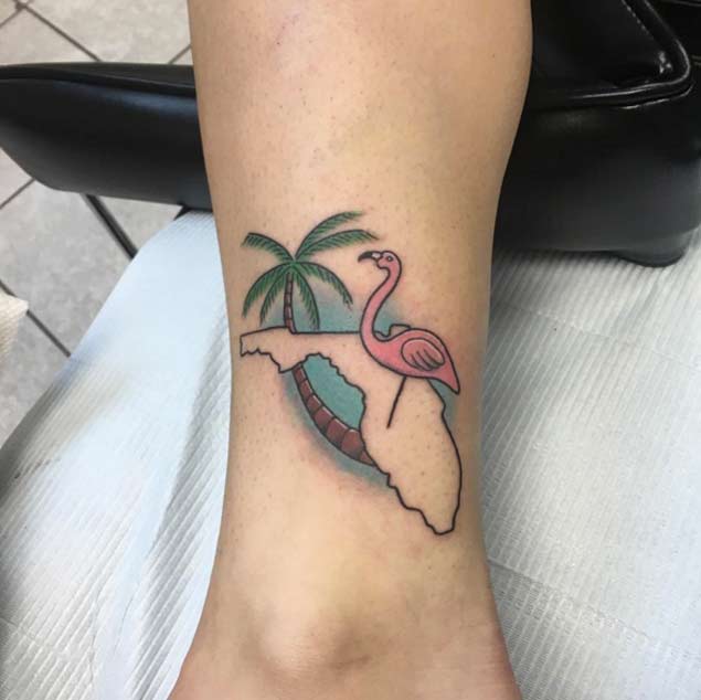 25 beautiful state of florida tattoos tattooblend 25 beautiful state of florida tattoos tattooblend
