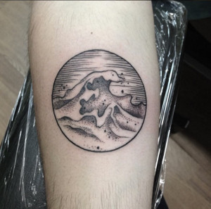 60 of the Best Wave Tattoos You'll Ever See - TattooBlend