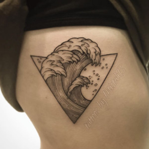 60 of the Best Wave Tattoos You'll Ever See - TattooBlend