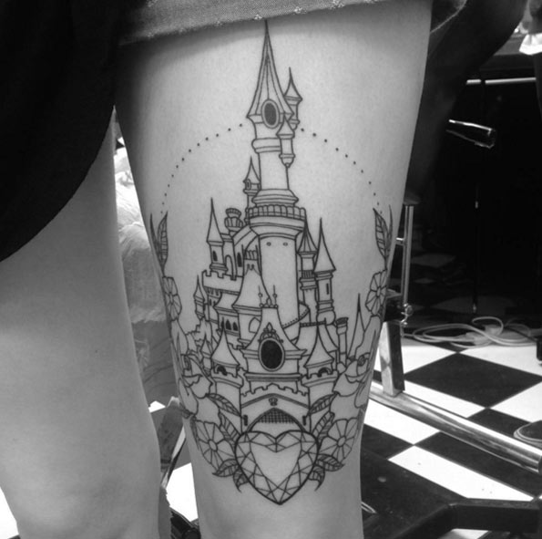 Disney Tattoo Sleeve Black And White Elegant Arts Tattoo