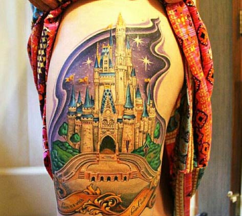 Disney Magic Kingdom Castle by Hannah Bedwell