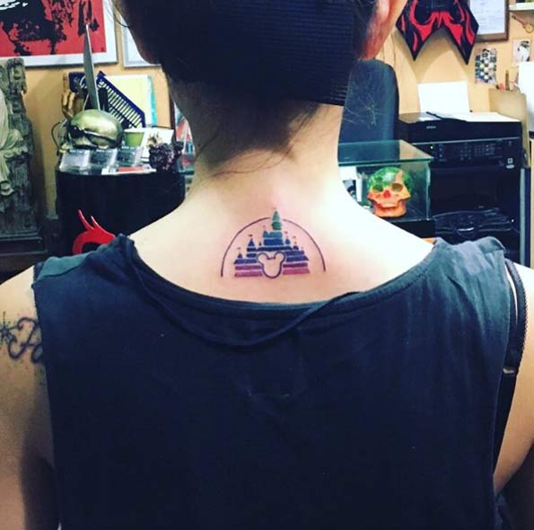 Disney Magic Kingdom Tattoo by Soyvee