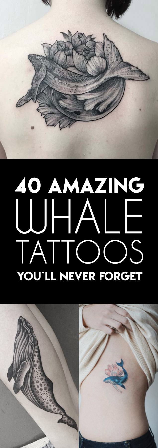 40 Amazing Whale Tattoos | TattooBlend