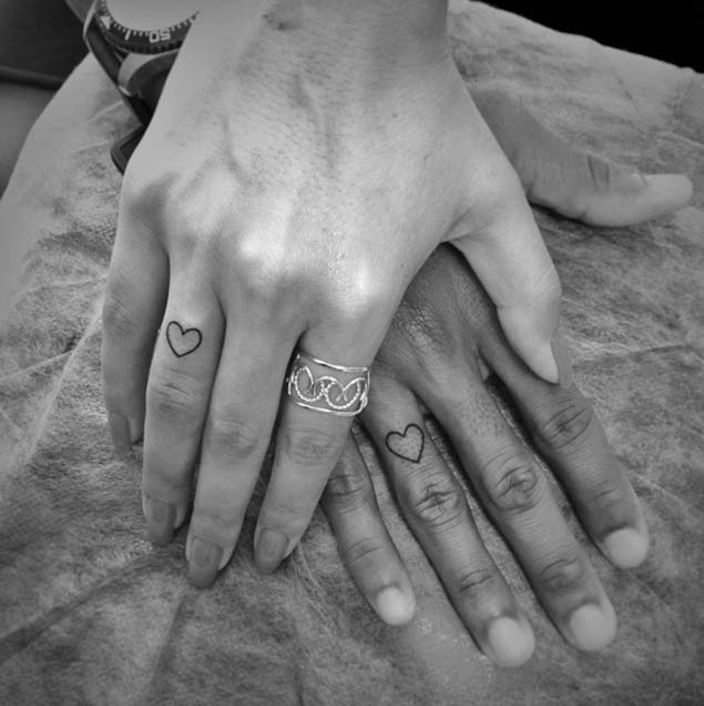 34 Matching Couple Tattoos All Lovers Will Appreciate