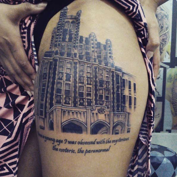 Architectural Tattoo Design by Yasheera Rangana Dias 