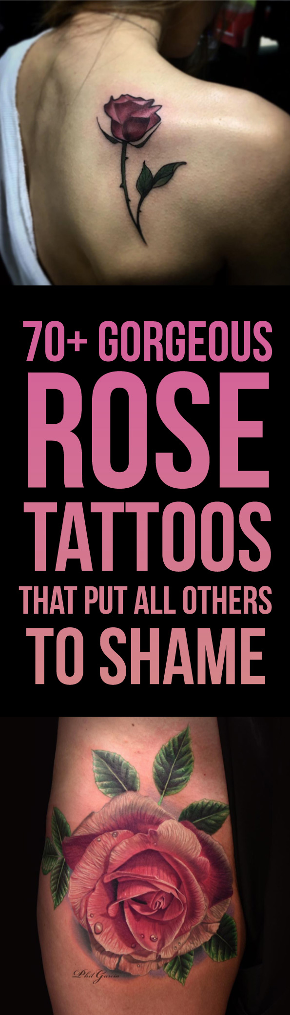 70+ Gorgeous Rose Tattoo Designs | TattooBlend