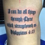 28 Uplifting Bible Verse Tattoo Designs - TattooBlend