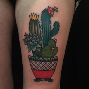 The 36 Coolest Cactus Tattoos To Ever Exist - TattooBlend