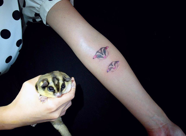 Cute Creature Tattoo Design by EDNA