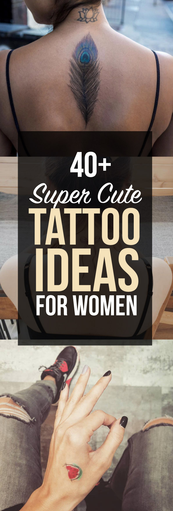 40+ Super Cute Tattoo Ideas for Women