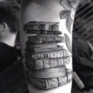 40+ Amazing Book Tattoos for Literary Lovers - TattooBlend