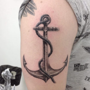 37 Captivating Anchor Tattoos Straight From The Sea - TattooBlend