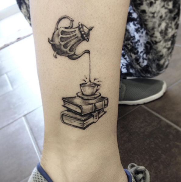 Book Tattoo by Gea Masi