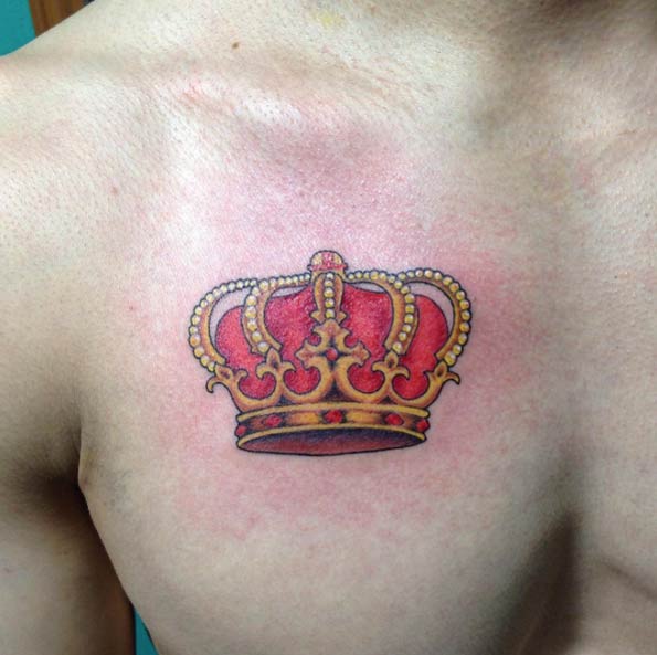 Crown Tattoo by Tuxtla Gutiérrez